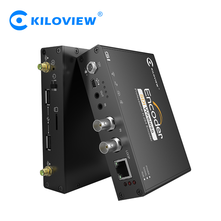 KILOVIEW G1 SDI無線編碼器 支持外置4G無線WIFI 多場(chǎng)合應(yīng)用