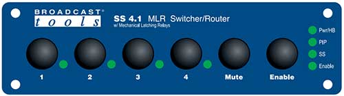 Broadcast Tools  SS 4.1 MLR 切換器/路由器