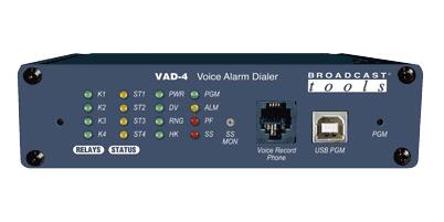 Broadcast Tools VAD-4 語音警報(bào)撥號器